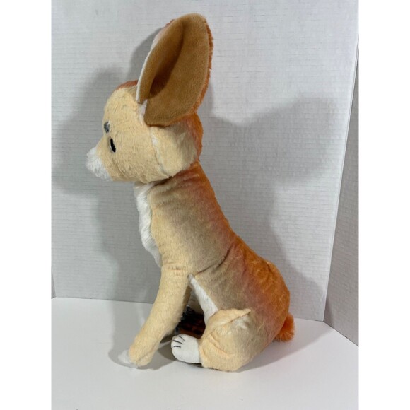 NWT Jane Goodall Institute Anza the Fennec Fox plush stuffed animal 17 in tall - Picture 4 of 10